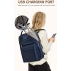 imageLOVEVOOK Laptop Backpack for Women Men 156 Inch Laptop Bag with USB Port Fashion Waterproof Backpacks Teacher Nurse Stylish Travel Bags Vintage Daypacks Bookbag for College School WorkNavy