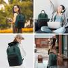 imageLOVEVOOK Laptop Backpack for Women Men 156 Inch Laptop Bag with USB Port Fashion Waterproof Backpacks Teacher Nurse Stylish Travel Bags Vintage Daypacks Bookbag for College School WorkBlack  Green