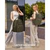 imageLOVEVOOK Laptop Backpack for Women Men 156 Inch Laptop Bag with USB Port Fashion Waterproof Backpacks Teacher Nurse Stylish Travel Bags Vintage Daypacks Bookbag for College School WorkArmy Green