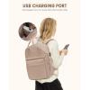 imageLOVEVOOK Laptop Backpack for Women Men 156 Inch Laptop Bag with USB Port Fashion Waterproof Backpacks Teacher Nurse Stylish Travel Bags Vintage Daypacks Bookbag for College School WorkKhaki
