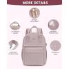 imageLOVEVOOK Laptop Backpack for Women Men 156 Inch Laptop Bag with USB Port Fashion Waterproof Backpacks Teacher Nurse Stylish Travel Bags Vintage Daypacks Bookbag for College School WorkLight Pink