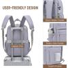 imageLOVEVOOK Laptop Backpack for Women Men 156 Inch Laptop Bag with USB Port Fashion Waterproof Backpacks Teacher Nurse Stylish Travel Bags Vintage Daypacks Bookbag for College School WorkGrey