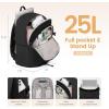 imageLOVEVOOK Laptop Backpack for Women with Pouch Pocket for Large Capacity Cup156 Inch Work Computer Laptop Bag College Teacher Backpack PurseLightweight Travel Hiking Overnight BagWhiteBean GreenBlack