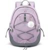 imageLOVEVOOK School Backpack for Teen Girls Waterproof Student Backpack Purse Cute Kid Bookbag with Chest Strap Back to School Backpacks Fit 156 Inch Laptop College Travel Back Pack Casual DaypackPurplegrey