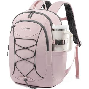 imageLOVEVOOK Laptop Backpack for Women with Pouch Pocket for Large Capacity Cup156 Inch Work Computer Laptop Bag College Teacher Backpack PurseLightweight Travel Hiking Overnight BagWhiteBean GreenPink