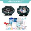 imageLOVEVOOK Diaper Bag BackpackDiaper Bag Tote with Insulated PocketsBaby Bag for Girl Boy with Changing PadLarge Baby Diaper Bag with Pacifier CaseAntiTheft Travel Backpack for WomenBlackgreen