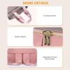 imageLOVEVOOK Diaper Bag BackpackDiaper Bag Tote with Insulated PocketsBaby Bag for Girl Boy with Changing PadLarge Baby Diaper Bag with Pacifier CaseAntiTheft Travel Backpack for WomenPinkgray