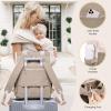 imageLOVEVOOK Diaper Bag BackpackDiaper Bag Tote with Insulated PocketsBaby Bag for Girl Boy with Changing PadLarge Baby Diaper Bag with Pacifier CaseAntiTheft Travel Backpack for WomenCoffeebeige