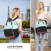 imageLOVEVOOK Laptop Backpack for Women 156 Inch Work Business Backpacks Purse With Large Capacity Waterproof Nurse Bag College Bookbag for School Waterproof Casual Daypack for TravelMint Greenblack