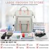 imageLOVEVOOK Laptop Backpack for Women Teacher Bag Work Backpack Purse Laptop Computer Back Pack Business Travel Backpack Nursing College School Bookbag 156 Inch BlackBeigeBrownLight Greypink