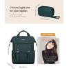 imageLOVEVOOK Laptop Backpack for Women Teacher Bag Work Backpack Purse Laptop Computer Back Pack Business Travel Backpack Nursing College School Bookbag 156 Inch BlackBeigeBrownDark Greendark Green