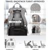 imageLOVEVOOK Laptop Backpack for Women Teacher Bag Work Backpack Purse Laptop Computer Back Pack Business Travel Backpack Nursing College School Bookbag 156 Inch BlackBeigeBrownGreybrown