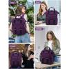 imageLOVEVOOK Laptop Backpack for Women Teacher Bag Work Backpack Purse Laptop Computer Back Pack Business Travel Backpack Nursing College School Bookbag 156 Inch BlackBeigeBrownDark Purpleblack