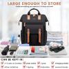 imageLOVEVOOK Laptop Backpack for Women Teacher Bag Work Backpack Purse Laptop Computer Back Pack Business Travel Backpack Nursing College School Bookbag 156 Inch BlackBeigeBrown1 Blackbrown
