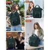 imageLOVEVOOK Laptop Backpack for Women Teacher Bag Work Backpack Purse Laptop Computer Back Pack Business Travel Backpack Nursing College School Bookbag 156 Inch BlackBeigeBrownDark Greendark Green