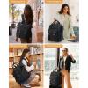 imageLOVEVOOK Laptop Backpack for Women Teacher Bag Work Backpack Purse Laptop Computer Back Pack Business Travel Backpack Nursing College School Bookbag 156 Inch BlackBeigeBrown1 Blackblack