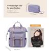 imageLOVEVOOK Laptop Backpack for Women Teacher Bag Work Backpack Purse Laptop Computer Back Pack Business Travel Backpack Nursing College School Bookbag 156 Inch BlackBeigeBrownPurplepurple