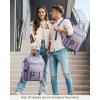 imageLOVEVOOK Laptop Backpack for Women Teacher Bag Work Backpack Purse Laptop Computer Back Pack Business Travel Backpack Nursing College School Bookbag 156 Inch BlackBeigeBrownPurplepurple