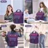 imageLOVEVOOK Laptop Backpack for Women Teacher Bag Work Backpack Purse Laptop Computer Back Pack Business Travel Backpack Nursing College School Bookbag 156 Inch BlackBeigeBrownPurplepurplepurple
