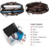 imageLOVEVOOK Laptop Tote Bag for Women 156 Inch Waterproof Leather Computer Bags Business Office Work Briefcase BlackBlack173inch