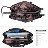 imageLOVEVOOK Laptop Tote Bag for Women 156 Inch Waterproof Leather Computer Bags Business Office Work Briefcase BlackBlackwhite