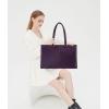imageLOVEVOOK Laptop Tote Bag for Women 156 Inch Waterproof Leather Computer Bags Business Office Work Briefcase BlackMulberries Purple