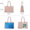 imageLOVEVOOK Laptop Tote Bag for Women 156 Inch Waterproof Leather Computer Bags Business Office Work Briefcase BlackPink