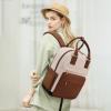 imageLOVEVOOK Mini Backpack for Women Stylish Waterproof Backpack Purse with USB Port Cute Bookbag for College School TravelCoffee  Khaki