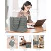 imageLOVEVOOK Tote Bag for Women Large Puffer Tote Bag with Zipper Quilted Light Work BagGreen