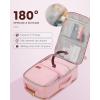 imageLOVEVOOK Travel Backpack for Women ampamp Men 40LAirline Approved Carry On Backpack Travel EssentialsTSA Carry on LuggageWaterproof Personal Item Travel BagSuitcase with 3 Packing CubesLight grayPinkPinkbrown