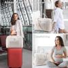 imageLOVEVOOK Travel Duffle Bag  Womens Weekender Carry On Overnight Laptop ampamp Gym Bag With ToiletryShoe Pocket Hospital Labor BagBeigemedium