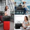 imageLOVEVOOK Travel Duffle Bag  Womens Weekender Carry On Overnight Laptop ampamp Gym Bag With ToiletryShoe Pocket Hospital Labor BagBlack