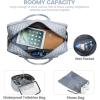 imageLOVEVOOK Travel Duffle Bag  Womens Weekender Carry On Overnight Laptop ampamp Gym Bag With ToiletryShoe Pocket Hospital Labor BagGrey