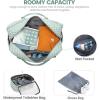 imageLOVEVOOK Travel Duffle Bag  Womens Weekender Carry On Overnight Laptop ampamp Gym Bag With ToiletryShoe Pocket Hospital Labor BagMint Green
