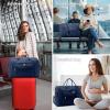 imageLOVEVOOK Travel Duffle Bag  Womens Weekender Carry On Overnight Laptop ampamp Gym Bag With ToiletryShoe Pocket Hospital Labor BagNavy