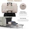 imageLOVEVOOK Travel Duffle Bag  Womens Weekender Carry On Overnight Laptop ampamp Gym Bag With ToiletryShoe Pocket Hospital Labor BagNude
