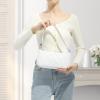imageLoiral Small Purse for Women Retro Classic Tote HandBag Shoulder Bags Clutch Purse2 White X