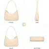imageLoiral Small Purse for Women Retro Classic Tote HandBag Shoulder Bags Clutch PurseAlmond