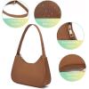 imageLoiral Small Purse for Women Retro Classic Tote HandBag Shoulder Bags Clutch PurseCaramel