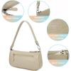 imageLoiral Small Purse for Women Retro Classic Tote HandBag Shoulder Bags Clutch PurseCloud Beige