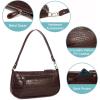 imageLoiral Small Purse for Women Retro Classic Tote HandBag Shoulder Bags Clutch PurseCoffee