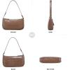imageLoiral Small Purse for Women Retro Classic Tote HandBag Shoulder Bags Clutch PurseLight Coffee
