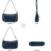imageLoiral Small Purse for Women Retro Classic Tote HandBag Shoulder Bags Clutch PurseNavy Blue