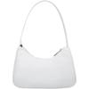 imageLoiral Small Purse for Women Retro Classic Tote HandBag Shoulder Bags Clutch Purse2white Nylon