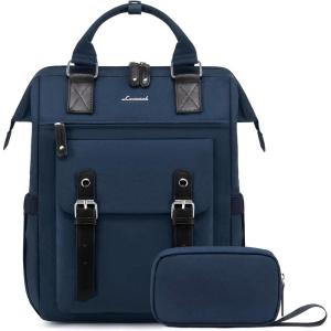 imageLOVEVOOK Laptop Backpack for Women Teacher Bag Work Backpack Purse Laptop Computer Back Pack Business Travel Backpack Nursing College School Bookbag 156 Inch BlackBeigeBrownBlueblack