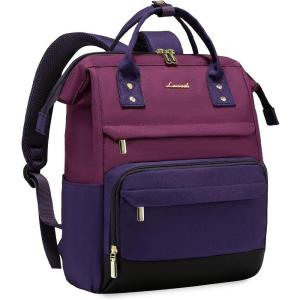 imageLOVEVOOK Mini Backpack for Women Small Backpacks Purse College Bookbag for School Fashion Bag for Travel Work Gift Lightweight Daypack BeigeBlackBrownBluepurpleblack