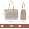 imageLOVEVOOK Laptop Tote Bag for Women With Large Cup Holder Leather Work Tote Bag for Women156 Inch Professional Computer Briefcase Business Teacher Commuter Shoulder BagOffice Travel GiftKhaki