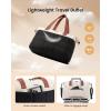 imageLOVEVOOK Small Gym Bag for Women amp Men with Wet Pocket36L Cute Waterproof Womens Gym Bag Travel Duffel Bags Workout BagConvertible Carry on Bag Overnight Bags Personal Item Travel Bag Been GreenLBeige  Khaki