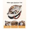 imageLOVEVOOK Small Gym Bag for Women amp Men with Wet Pocket36L Cute Waterproof Womens Gym Bag Travel Duffel Bags Workout BagConvertible Carry on Bag Overnight Bags Personal Item Travel Bag Been GreenLBeige  Black  Brown