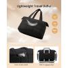 imageLOVEVOOK Small Gym Bag for Women amp Men with Wet Pocket36L Cute Waterproof Womens Gym Bag Travel Duffel Bags Workout BagConvertible Carry on Bag Overnight Bags Personal Item Travel Bag Been GreenLBlack2